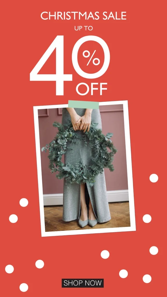 
#freetoedit #premiumreplay #christmas #christmassale #shopping #gift #sale #red #frame #wreath