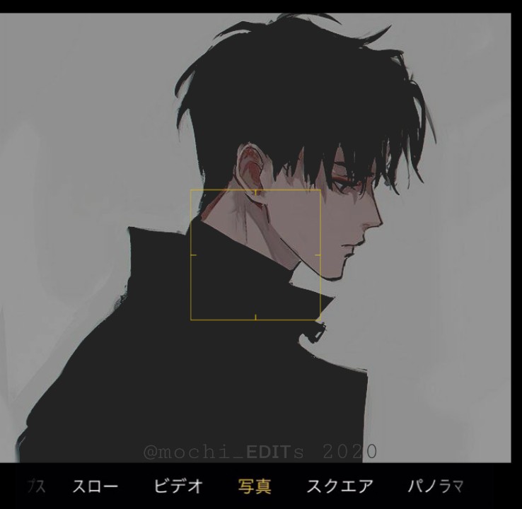  #blackaesthetic #animeedit #animeboy