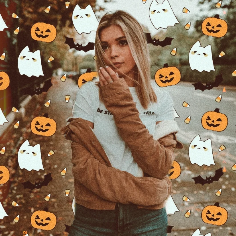 #picsarthalloween #halloween #halloweenspirit #emoji #emojibackgrounds #spooky #halloweenemoji 