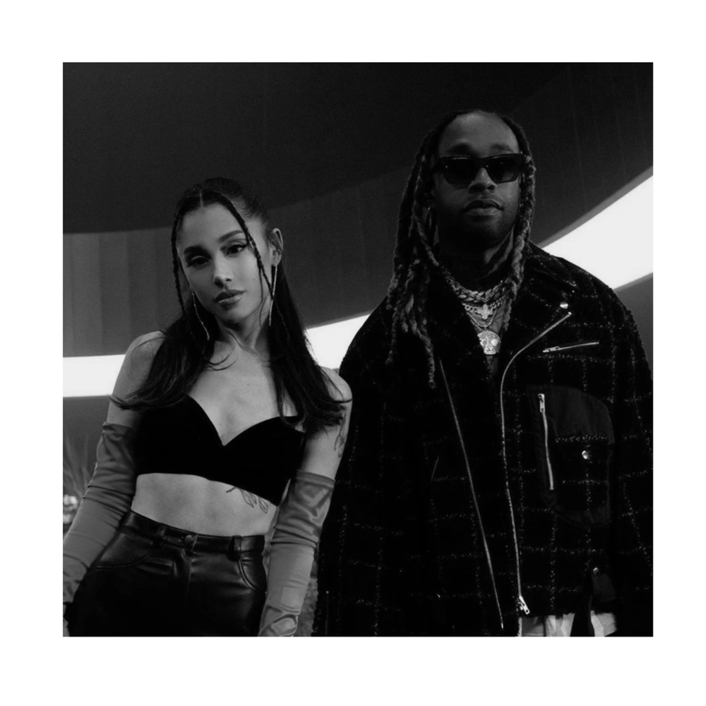 ariana grande + ty dolla $ign tommorow. safety net live on vevo. DISCLAIMER: THIS IS FANART NOT THE OFFICIAL ANNOUNCEMENT ART. 🖤
#freetoedit #arianagrande #art #cover #vevo #safetynet #positions #replay #blur #music #photography #live #tydollasign 
Are you exited for the safety net performance? 😸
#picsart #new #cool 