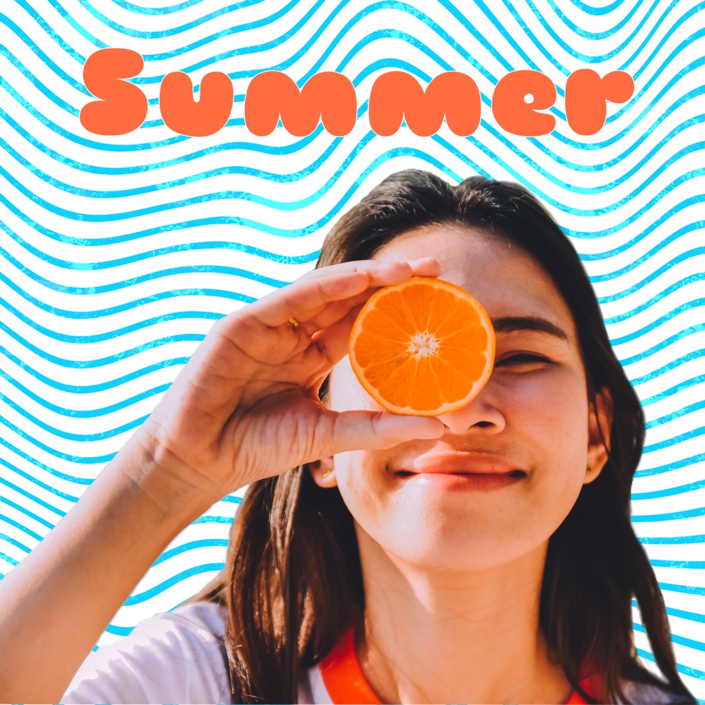 #summer #summerblue #water #beach #ice #夏 #アイス #夏休み #summervacation #orange #picsart #picsartjapan 