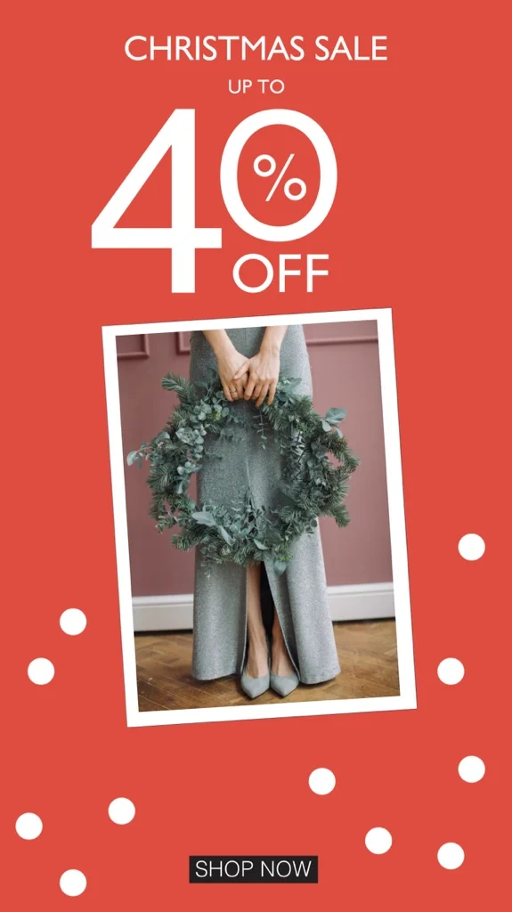 
#freetoedit #premiumreplay #christmas #christmassale #shopping #gift #sale #red #frame #wreath